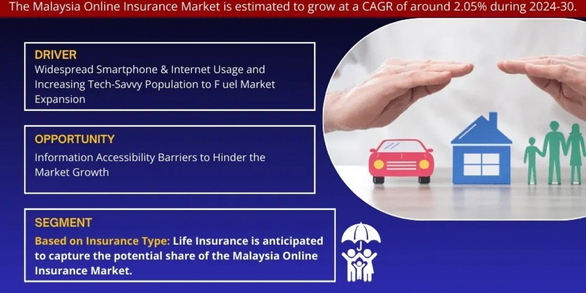 Malaysia Online Insurance Market Share, Size, Trends, Growth, and Report and Forecast 2024-2030