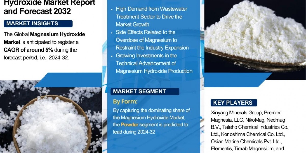 Magnesium Hydroxide Market Size, Share, and Growth Trends: Industry Analysis & Forecast to 2032- The Report Cube