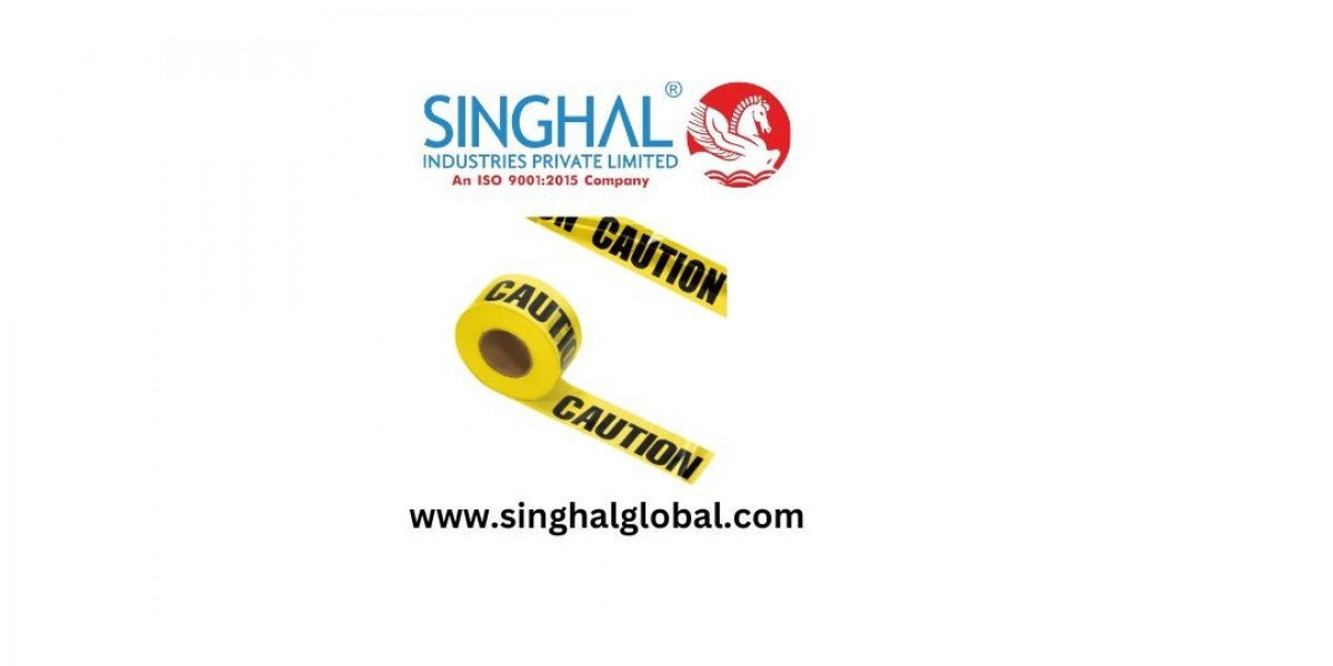 Barricade Tape for Safety Marking and Hazard Zones