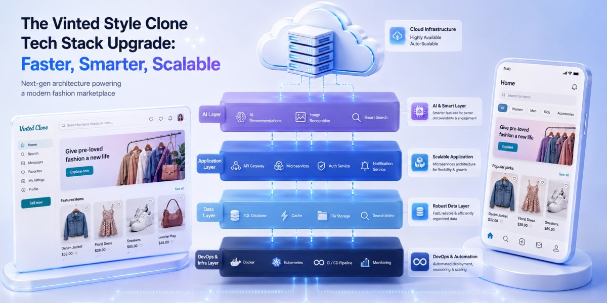 The Vinted Style Clone Tech Stack Upgrade: Faster, Smarter, Scalable