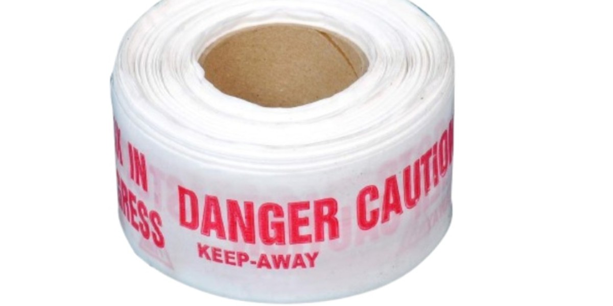 Barricade Tape Supporting Safer Work Zones