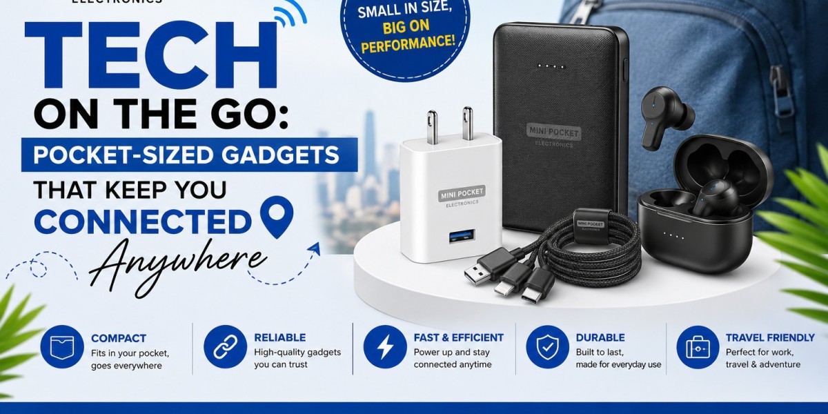 Tech on the Go: Pocket-Sized Gadgets That Keep You Connected Anywhere